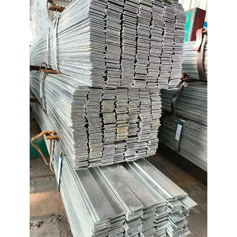 Galvanizli Yassı Çelik Çubuk