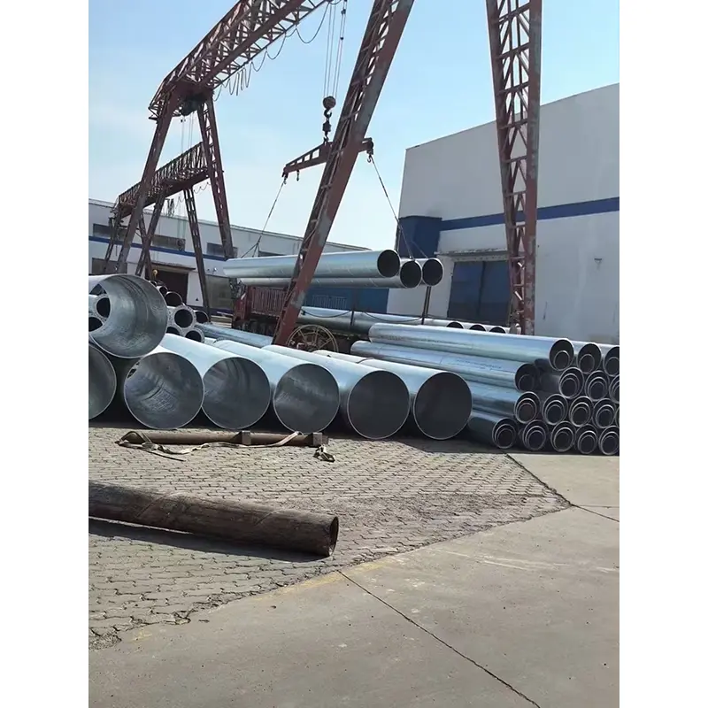 Sıcak Daldırma Galvanizli Spiral Çelik Boru