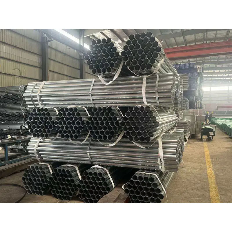 Büyük Çaplı Sıcak Daldırma Galvanizli Yuvarlak Çelik Boru