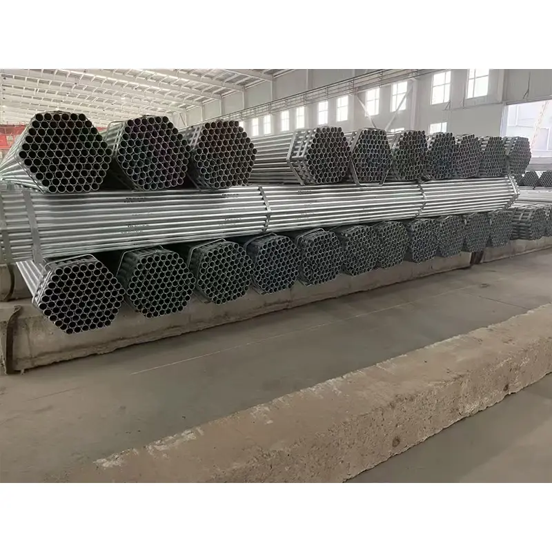 Küçük Çaplı Sıcak Daldırma Galvanizli Yuvarlak Çelik Boru